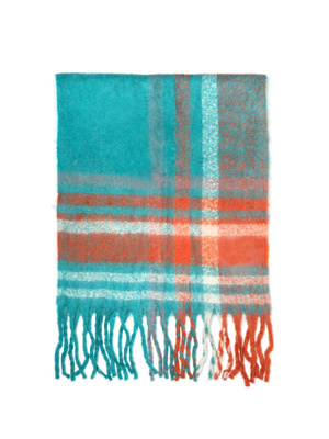 SOFT TURQUOISE SCARF