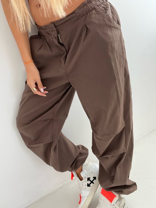 TAUPE LOOSE PANTS