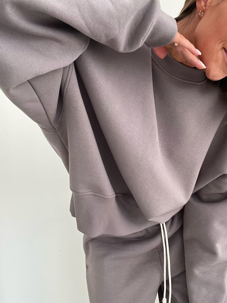 RUBY COOL GREY SWEATSHIRT