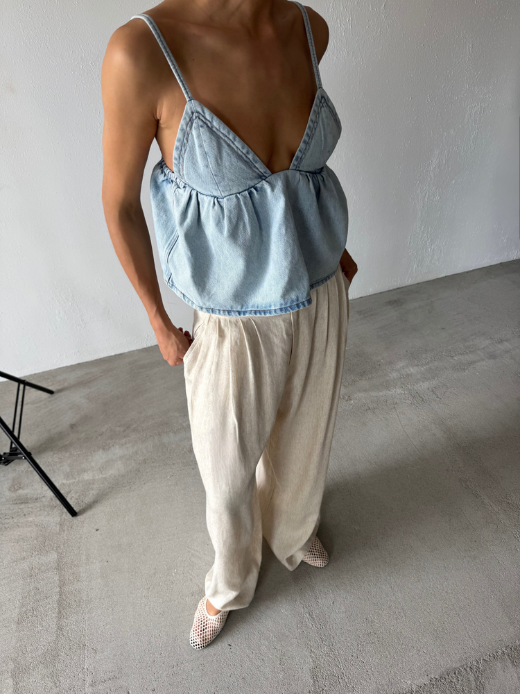 SKYLA JEANS TOP