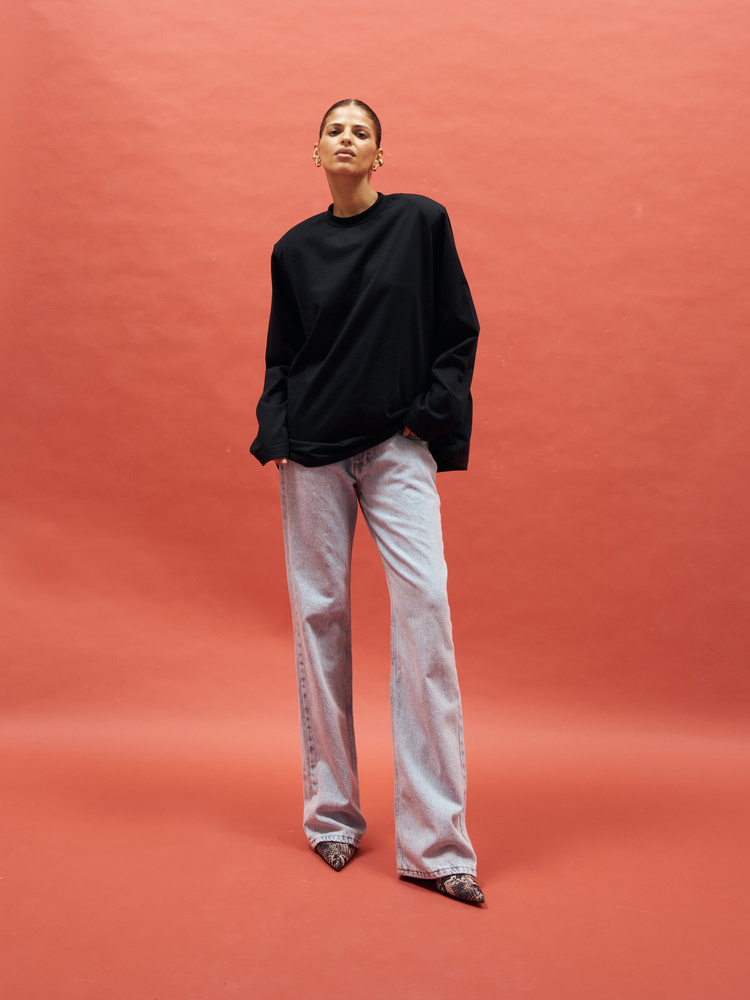 LONGSLEEVE VEYA PADDED BLACK