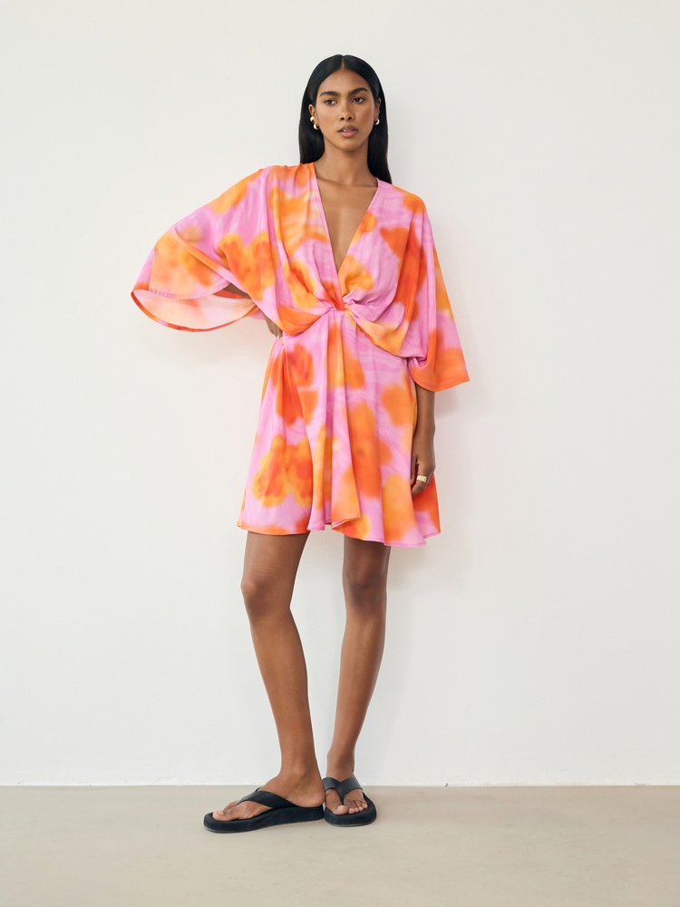 SOFIA MINI NEON DRESS