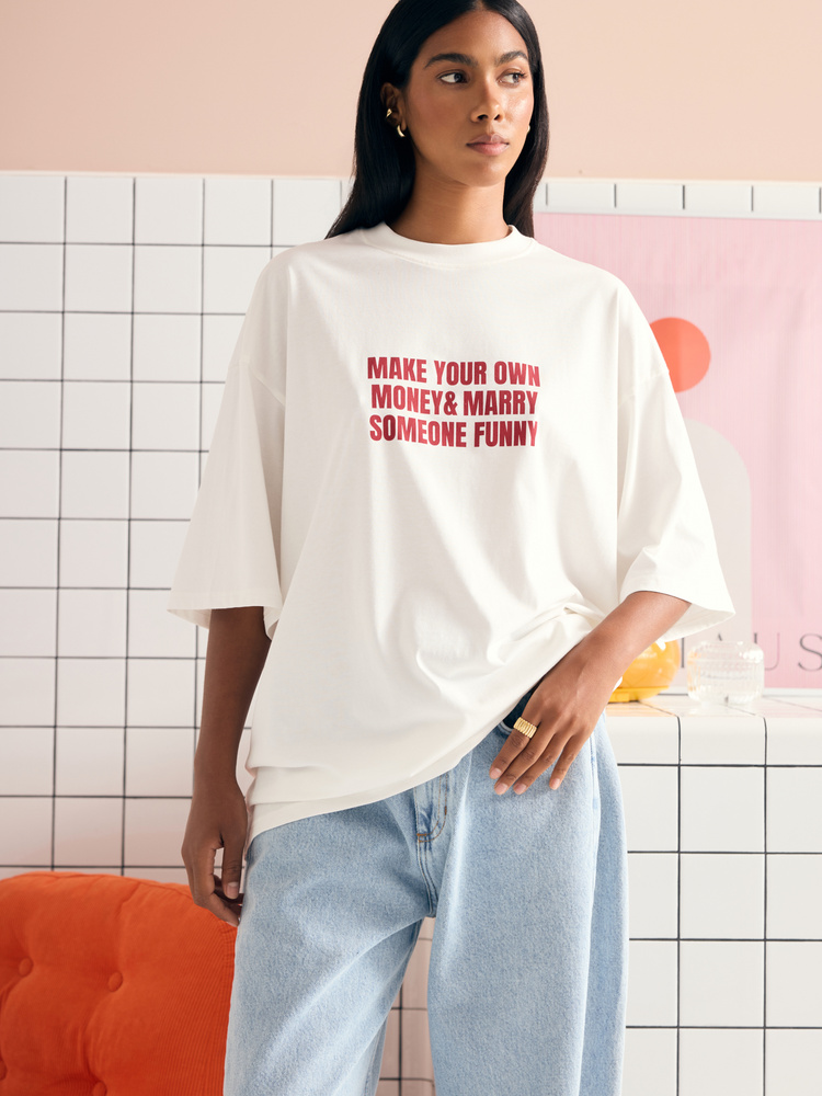 OVERSIZE MONEY T-SHIRT