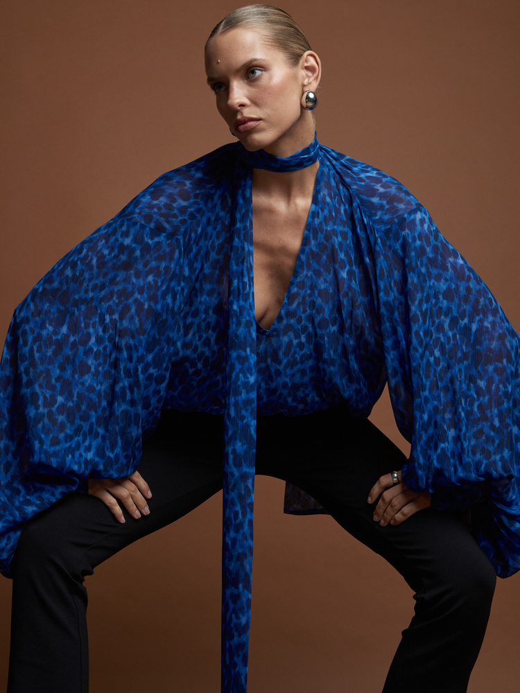 HOLLY BLUE WILD SHIRT