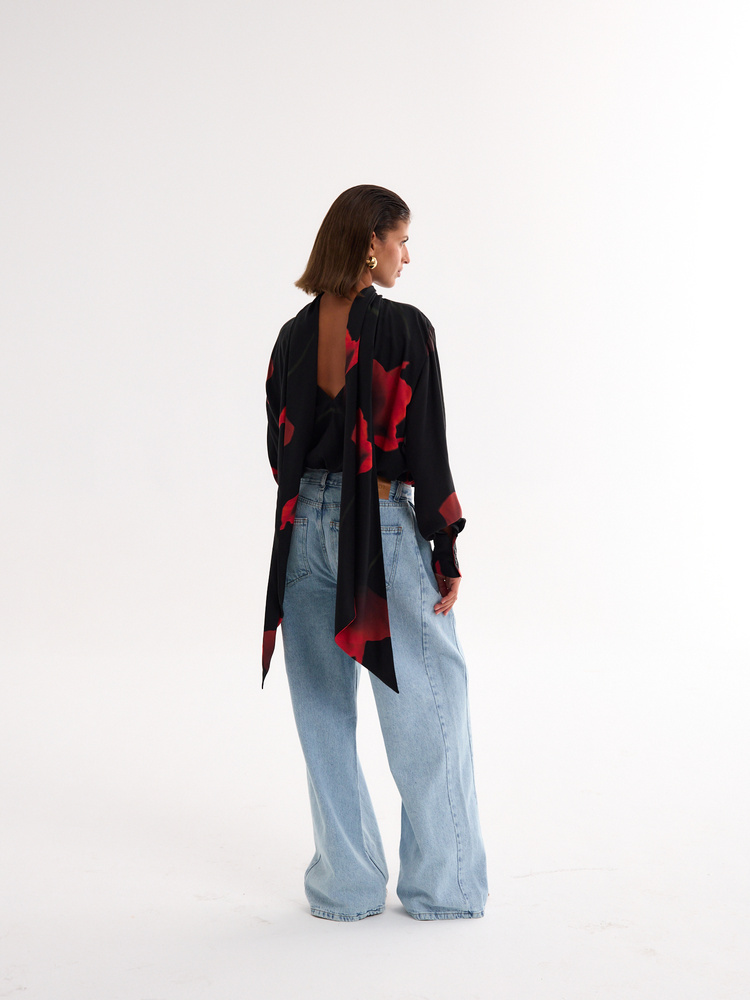 AMORA RED POPPY SHIRT