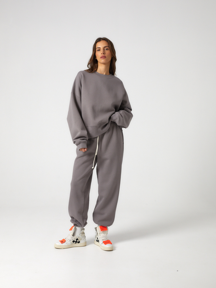 RUBY DARK GREY SWEATSHIRT