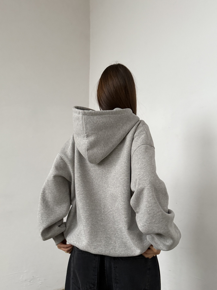 BLUZA HOODIE GREY