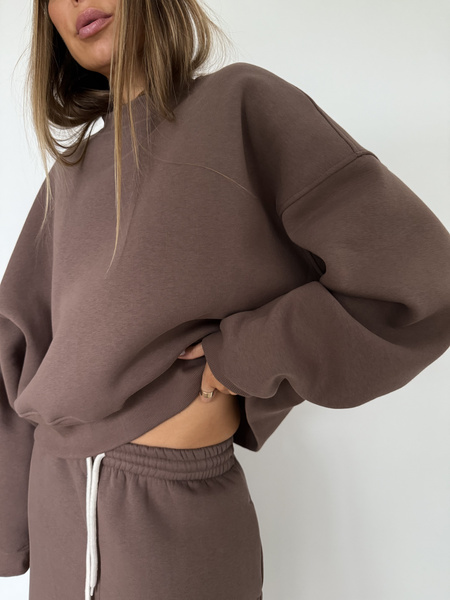 RUBY CAPPUCINO SWEATSHIRT