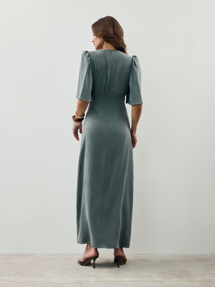 STELLA BOTTLE GREEN DRESS