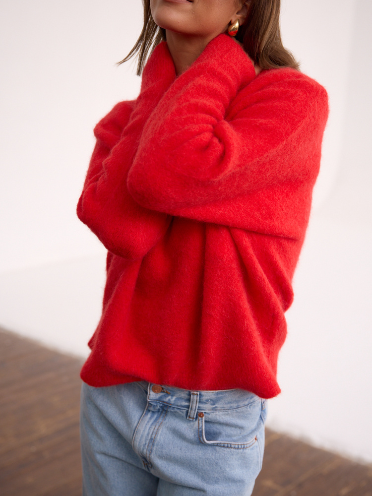 SWETER MOSS RED