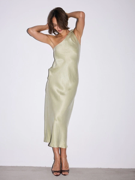 TAISA VINTAGE GREEN DRESS