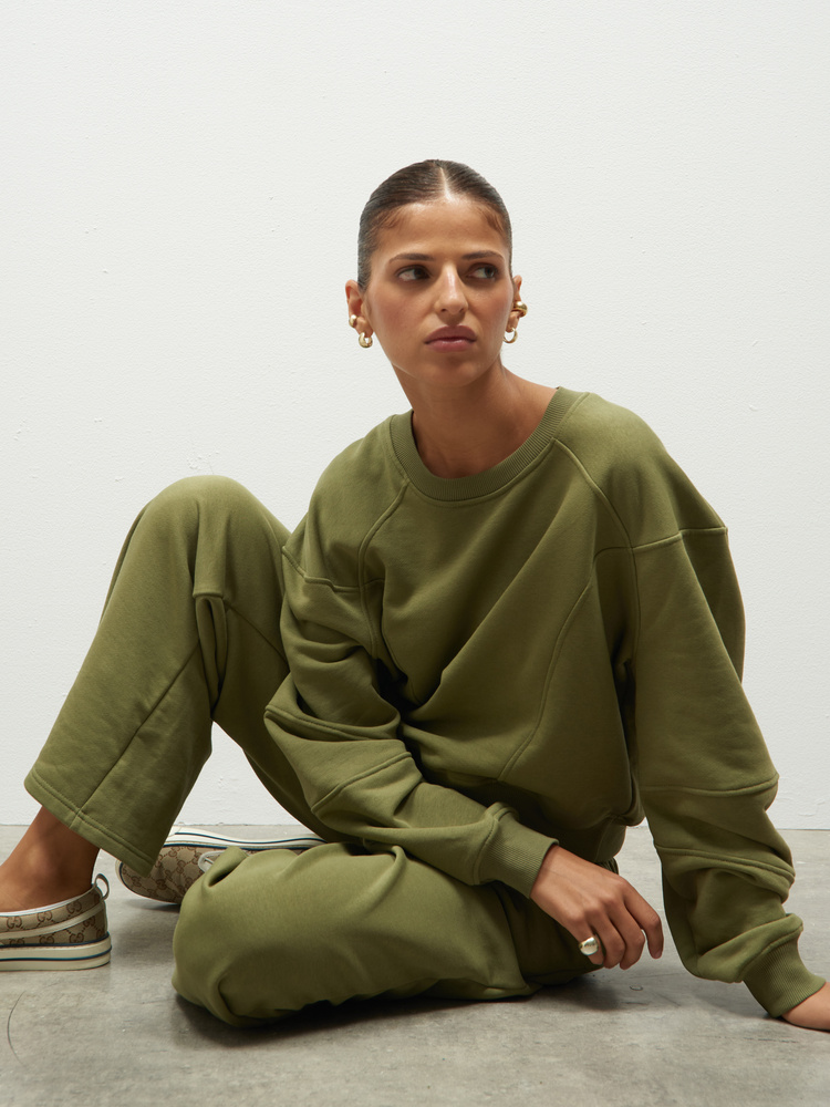 MILO OLIVE SWEATPANTS