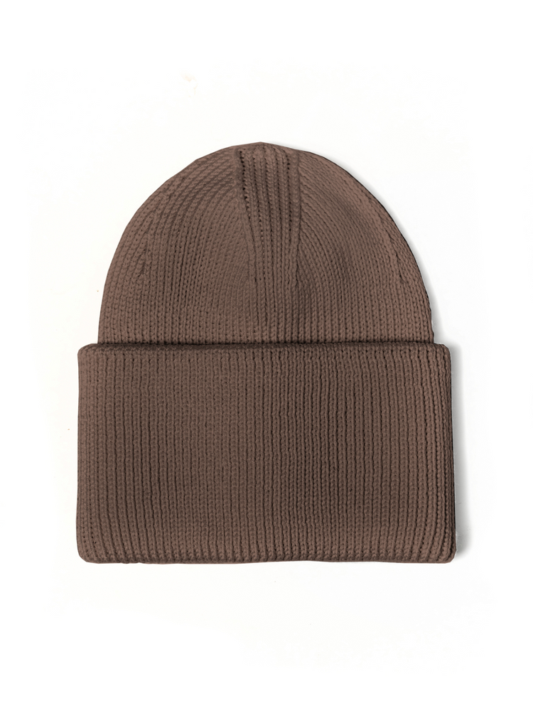 CZAPKA MERINO WOOL BROWN