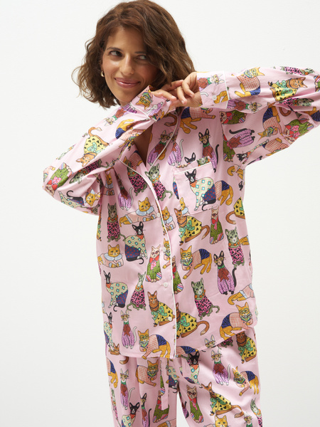 KITTY PAJAMAS SHIRT
