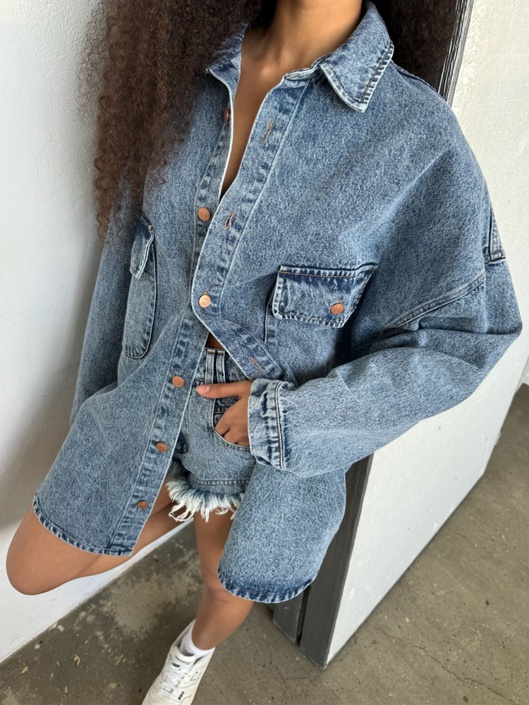 MAXXINE JEANS SHORTS