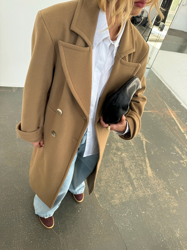 PŁASZCZ OXFORD CAMEL 