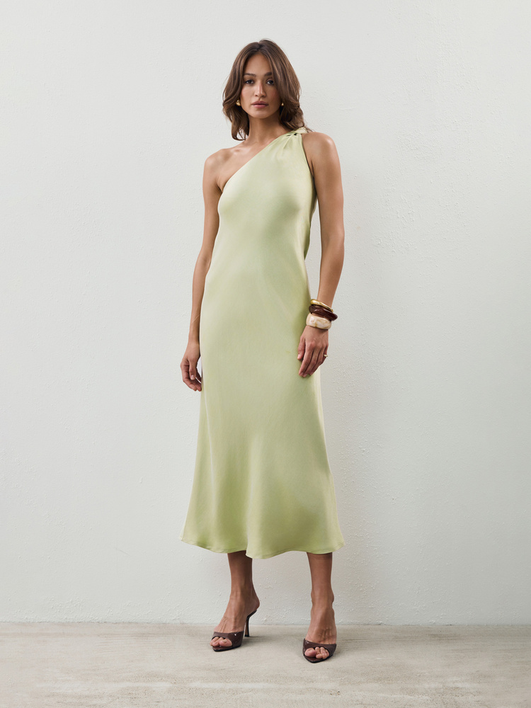 TAISA VINTAGE GREEN DRESS