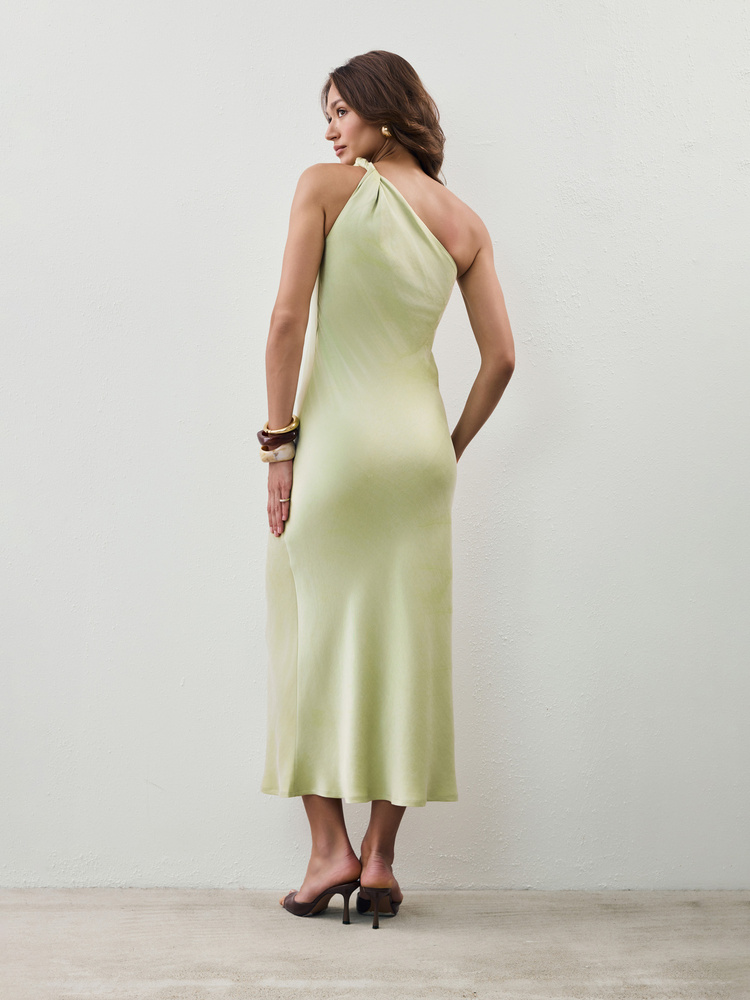 SUKIENKA TAISA VINTAGE GREEN