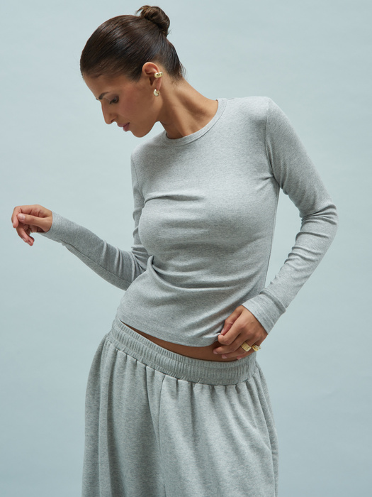 LONGSLEEVE BASIC GREY