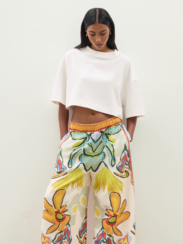 SPODNIE EXOTIC WHITE