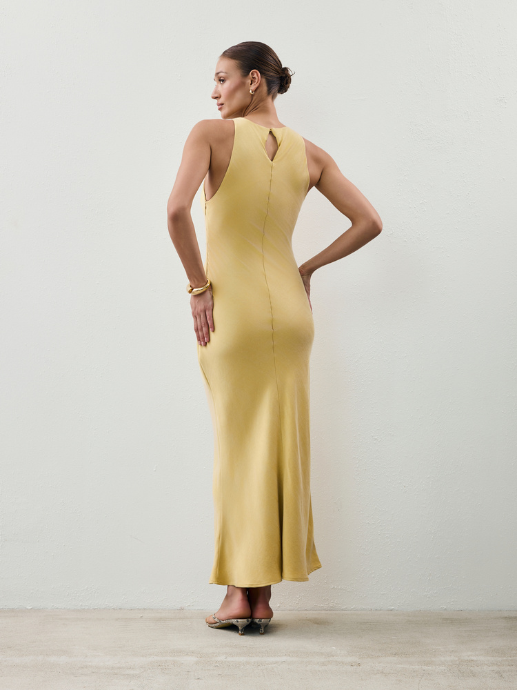 AUDREY YELLOW DRESS