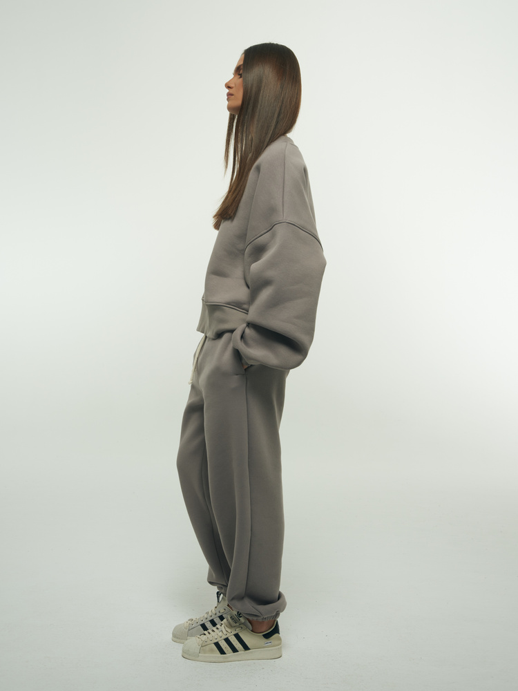 RUBY COOL GREY SWEATSHIRT