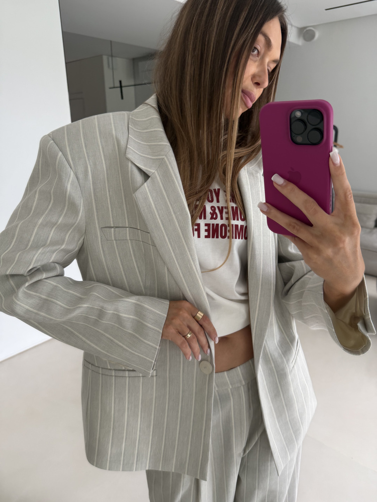 MARYNARKA SAVONA GREY