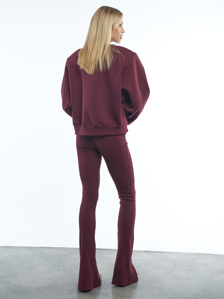 BLUZA PADDED RED WINE