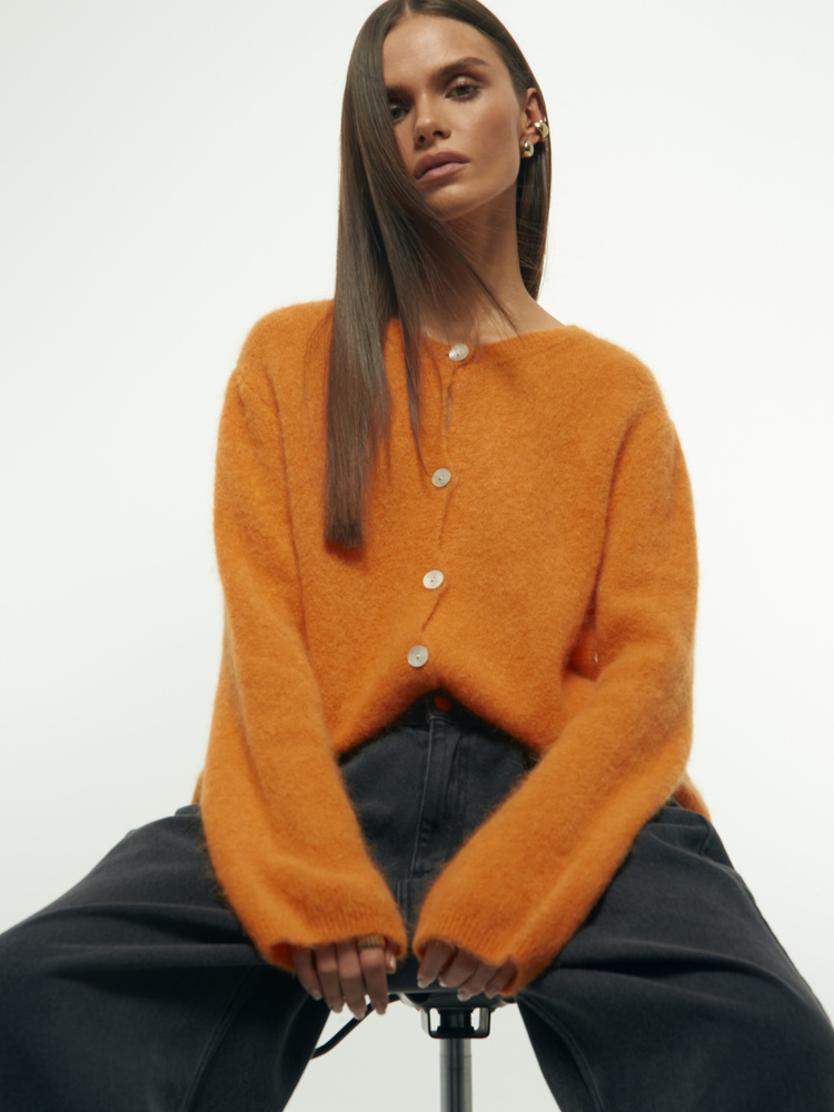 EVE ORANGE SWEATER