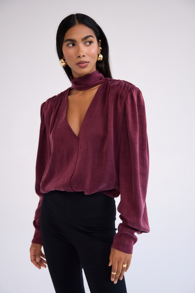 KOSZULA MOLLY BURGUNDY