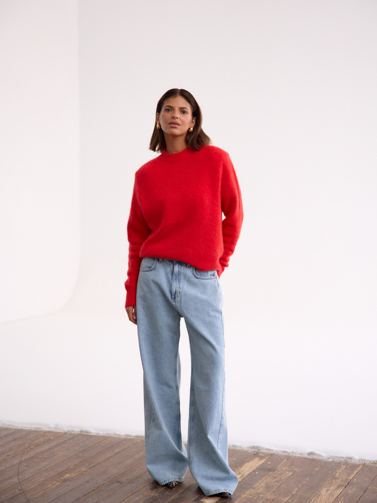 SWETER MOSS RED