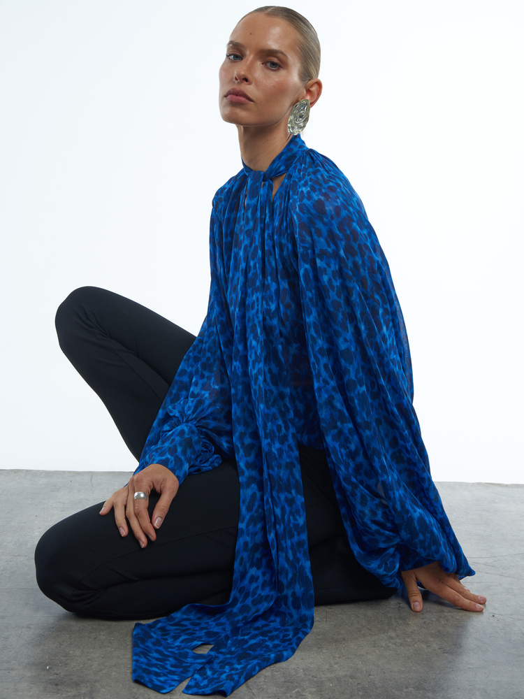 HOLLY BLUE WILD SHIRT