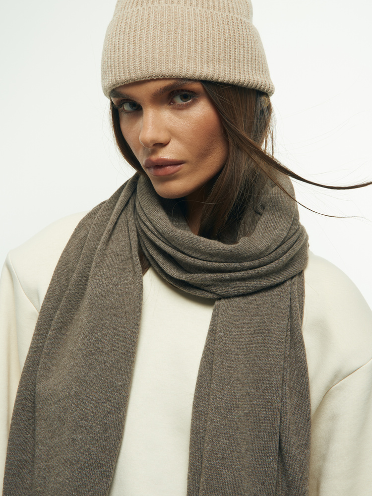 SZALIK CASHMERE BROWN