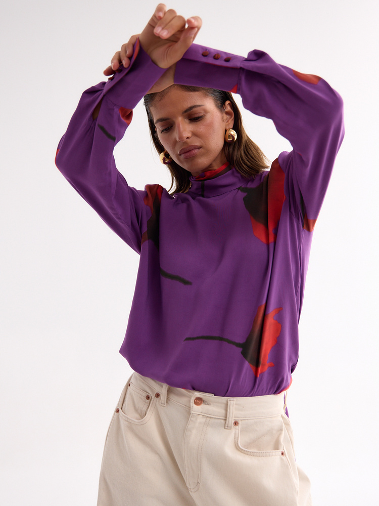 KOSZULA AMORA VIOLET