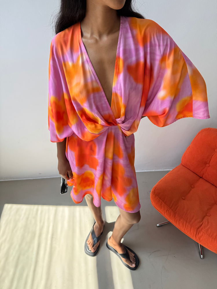 SOFIA MINI NEON DRESS