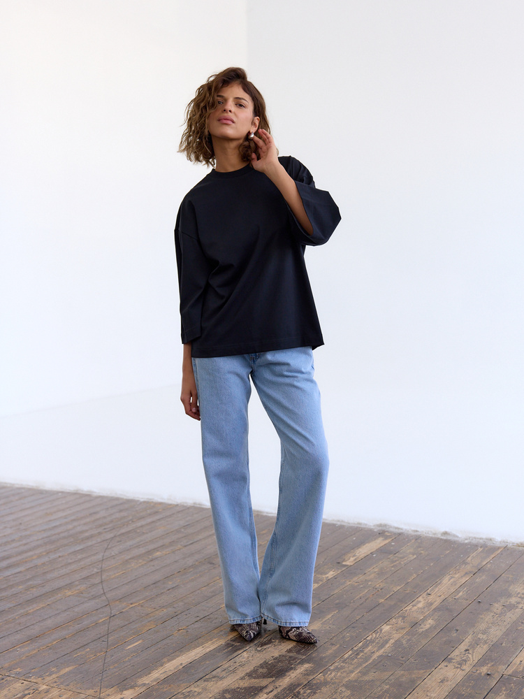 T-SHIRT OVER TEE BLACK