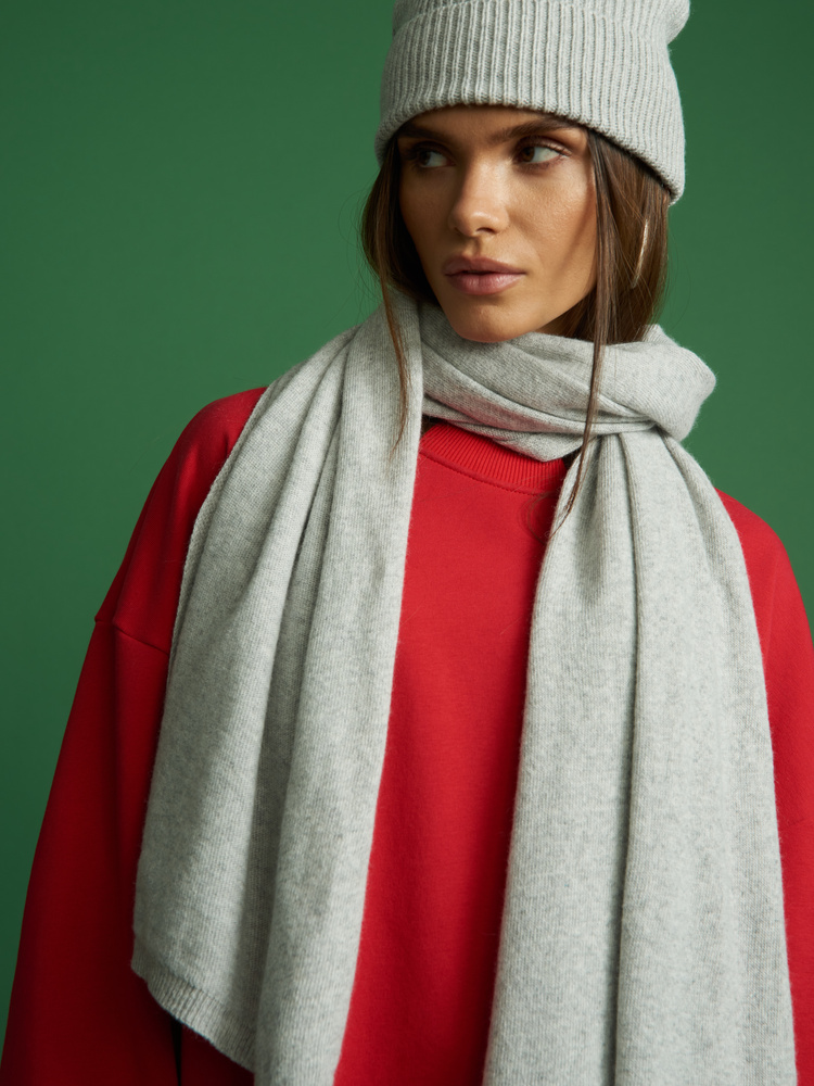 CZAPKA CASHMERE GREY