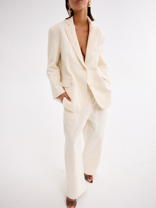 ROMY WHITE BLAZER