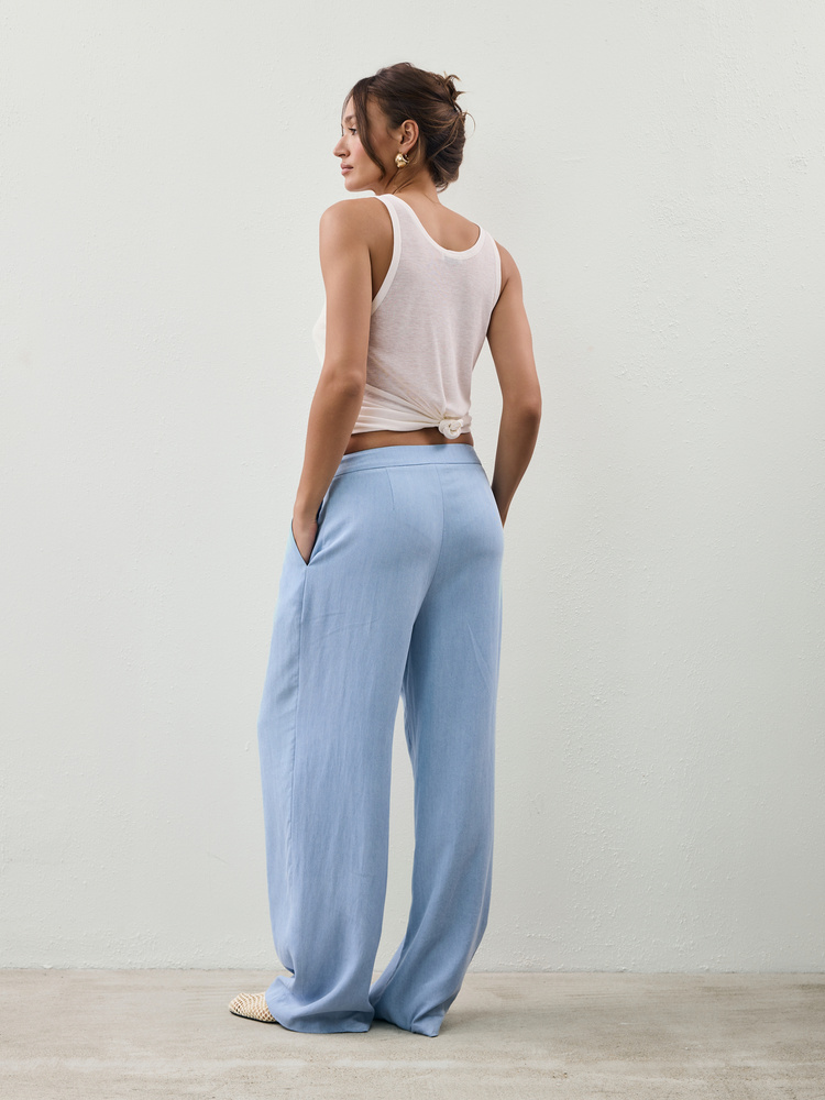 SPODNIE FINN LIGHT BLUE REGULAR