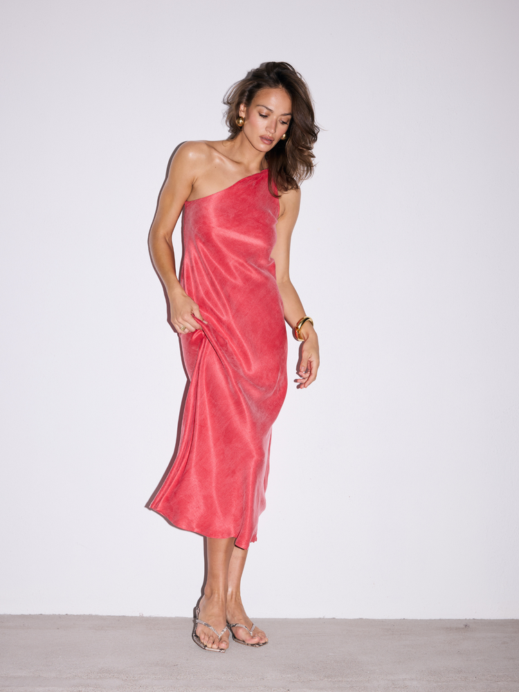 TAISA VINTAGE RED DRESS