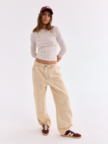 TREVOR BEIGE CARGO PANTS