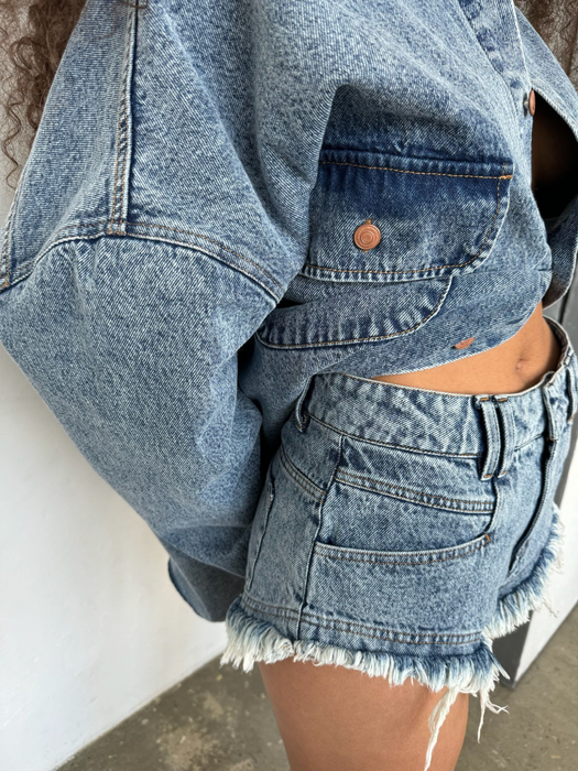 MAXXINE JEANS SHORTS