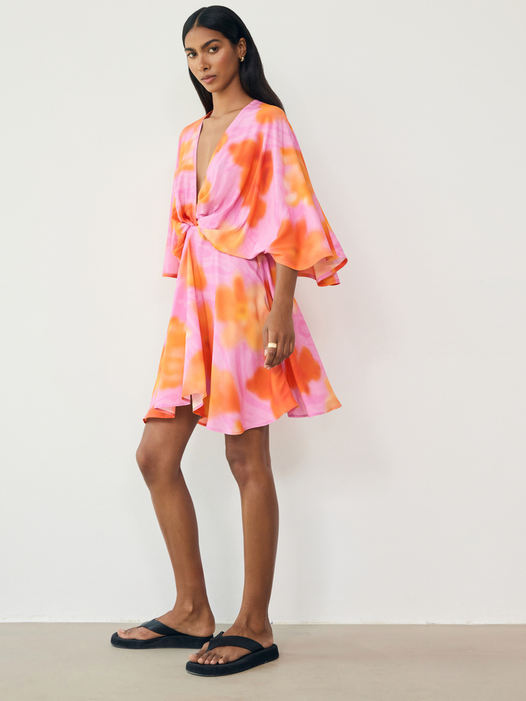 SOFIA MINI NEON DRESS