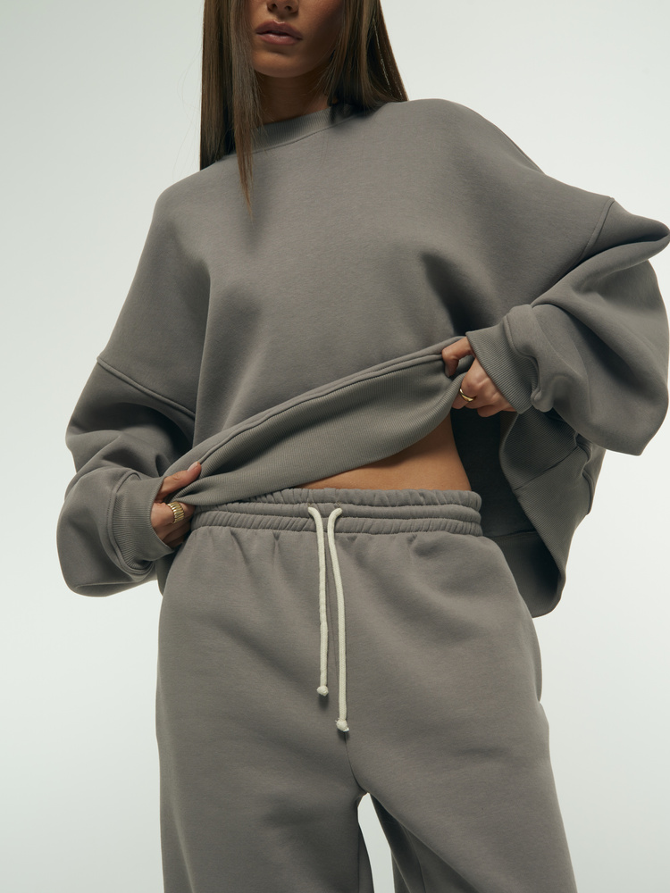 RUBY COOL GREY SWEATSHIRT