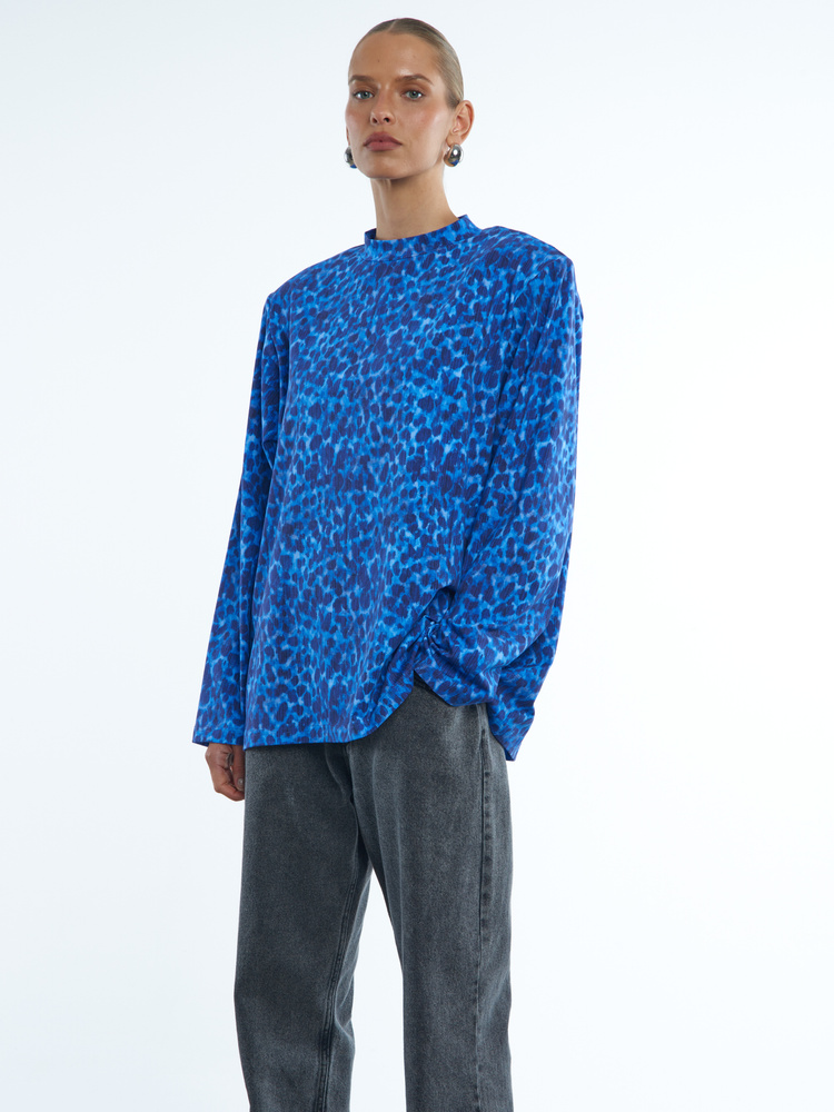 LONGSLEEVE VEYA PADDED BLUE WILD