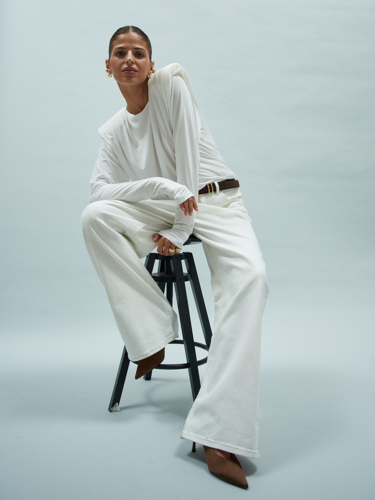 KAIA CREAM LONGSLEEVE