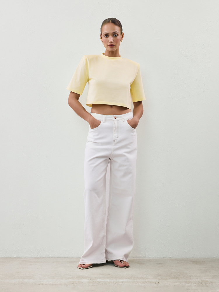 EMI CROP TOP BUTTER