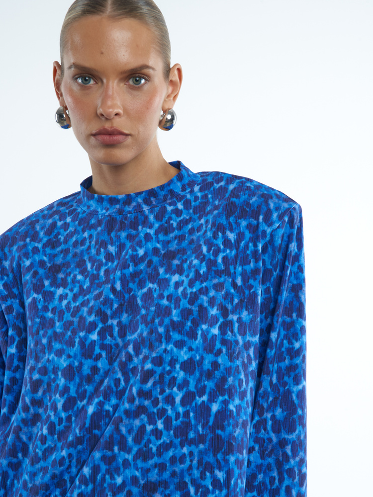 LONGSLEEVE VEYA PADDED BLUE WILD