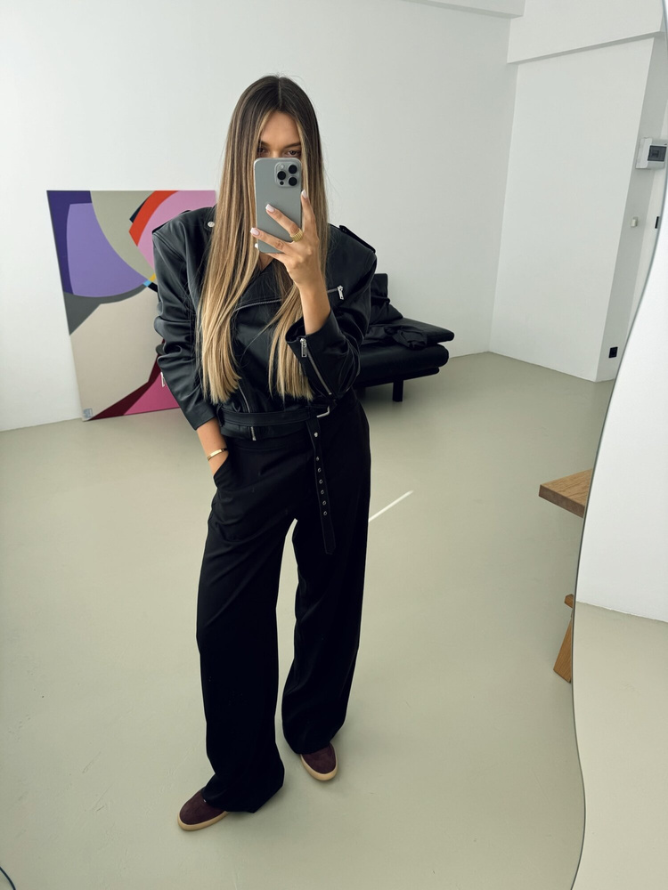 SPODNIE OSTIN BLACK TALL