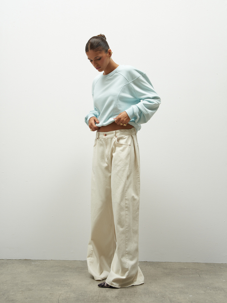 ELLIE BABY BLUE SWEATSHIRT